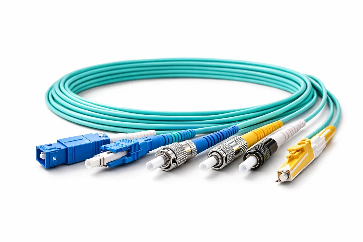 Patchcord MM Fibragreen — SC/LC/FC/ST/E2000, OM2/OM3/OM4